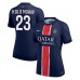 Maillot de foot Paris Saint-Germain Randal Kolo Muani #23 Domicile vêtements Femmes 2024-25 Manches Courtes